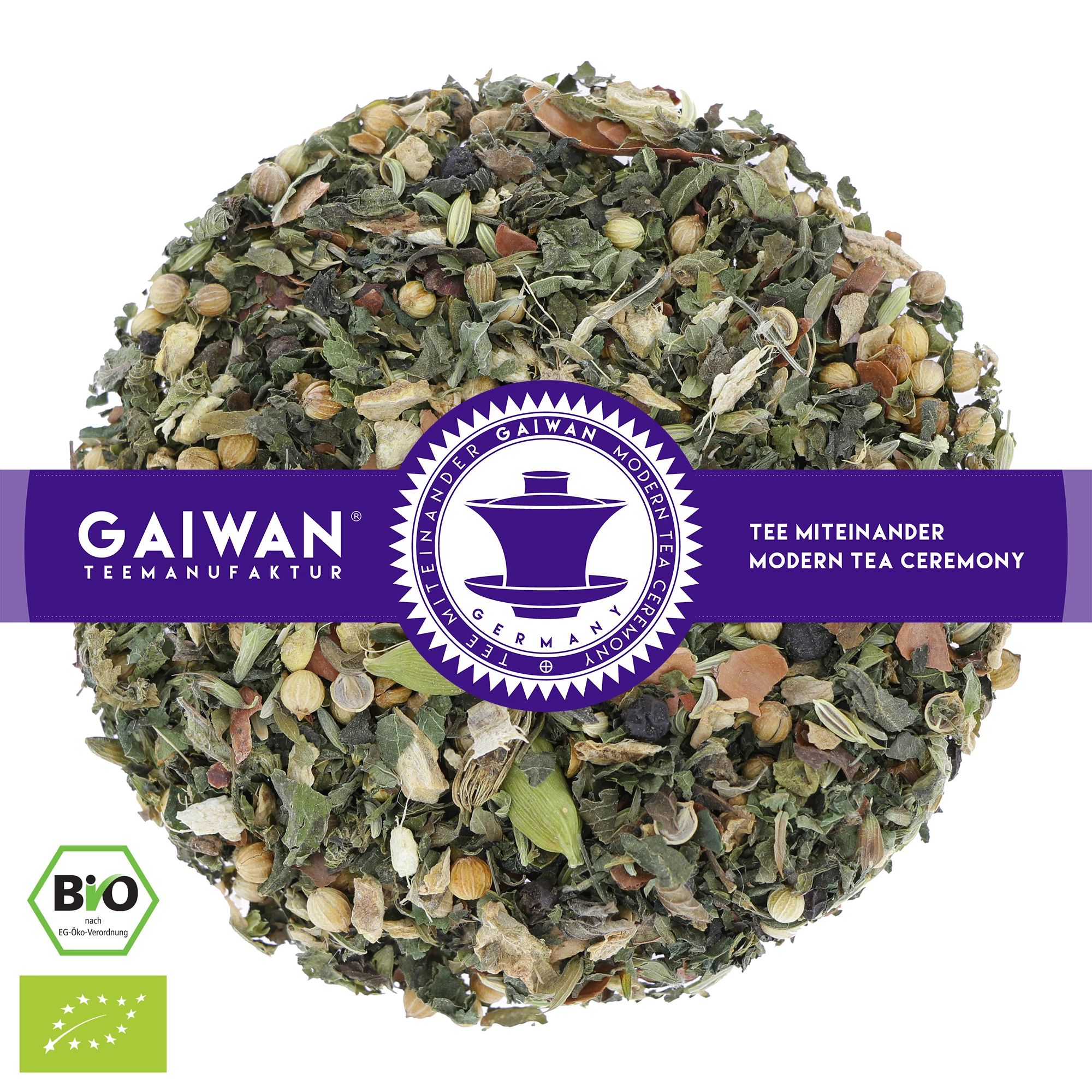 Organic herbal tea loose leaf "Ayurveda Kapha"  - GAIWAN® Tea No. 1109