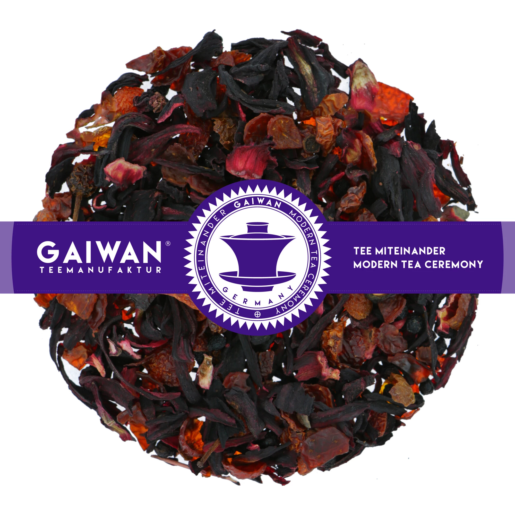 Organic fruit tea loose leaf "Berry Mix"  - GAIWAN® Tea No. 1124