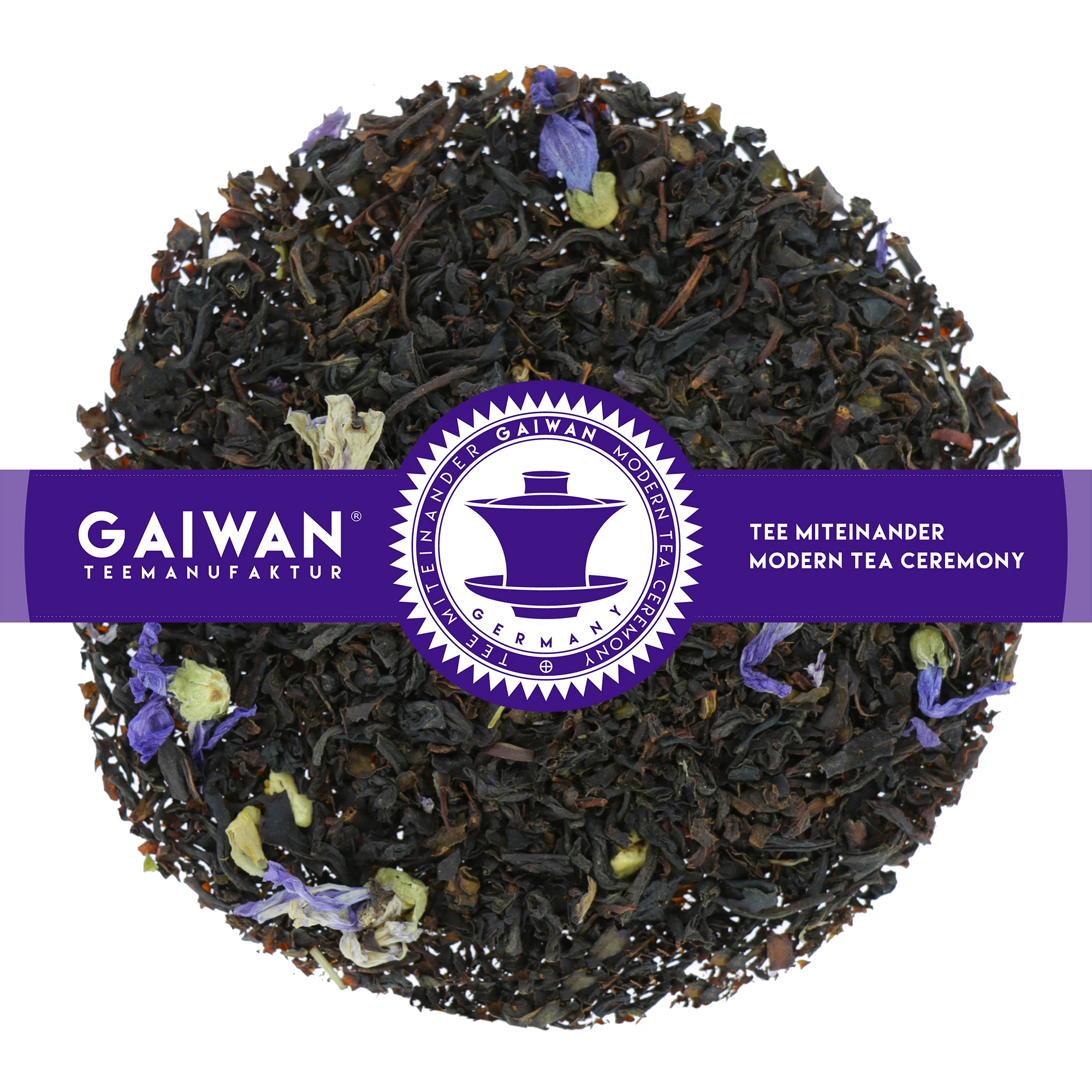 Loose leaf black tea "Earl Gray Blue Star"  - GAIWAN® Tea No. 1199