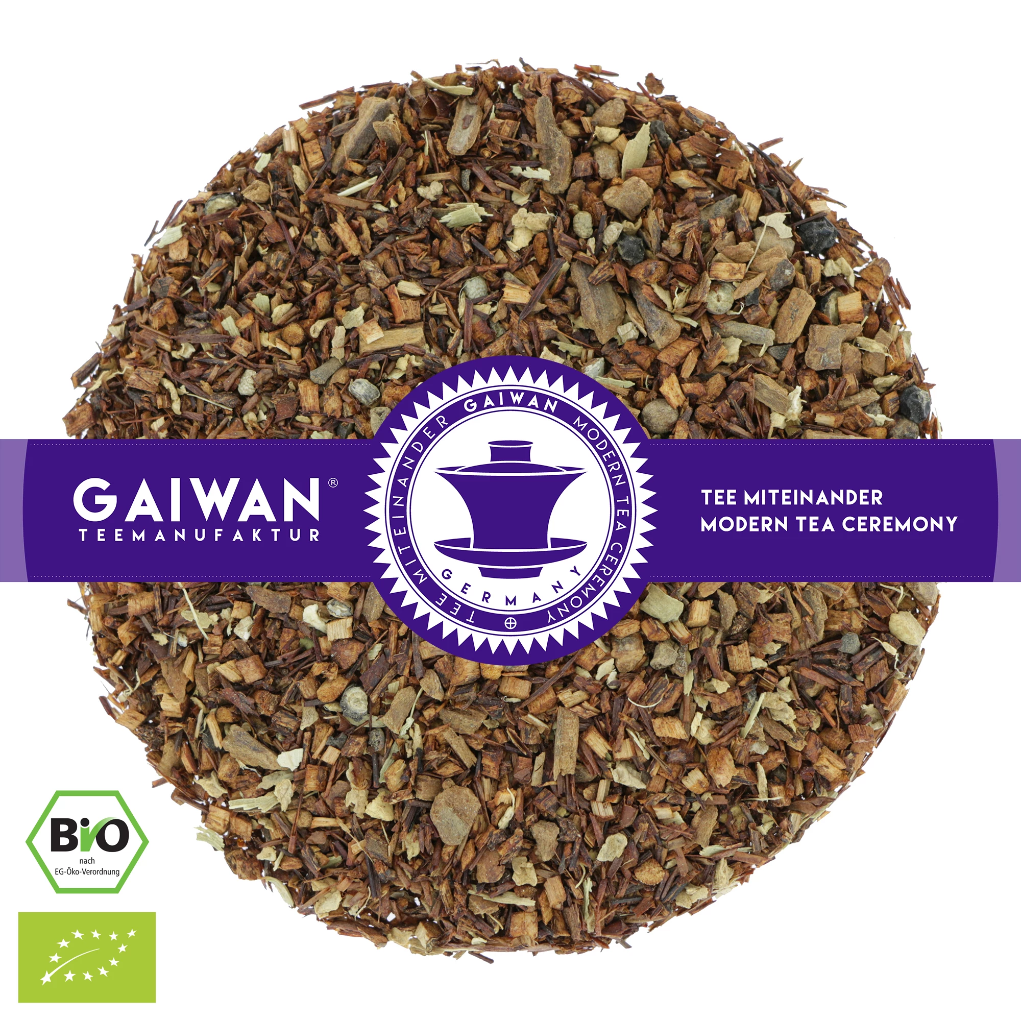 Organic rooibos chai tea loose leaf "Rooibos Chai"  - GAIWAN® Tea No. 1286