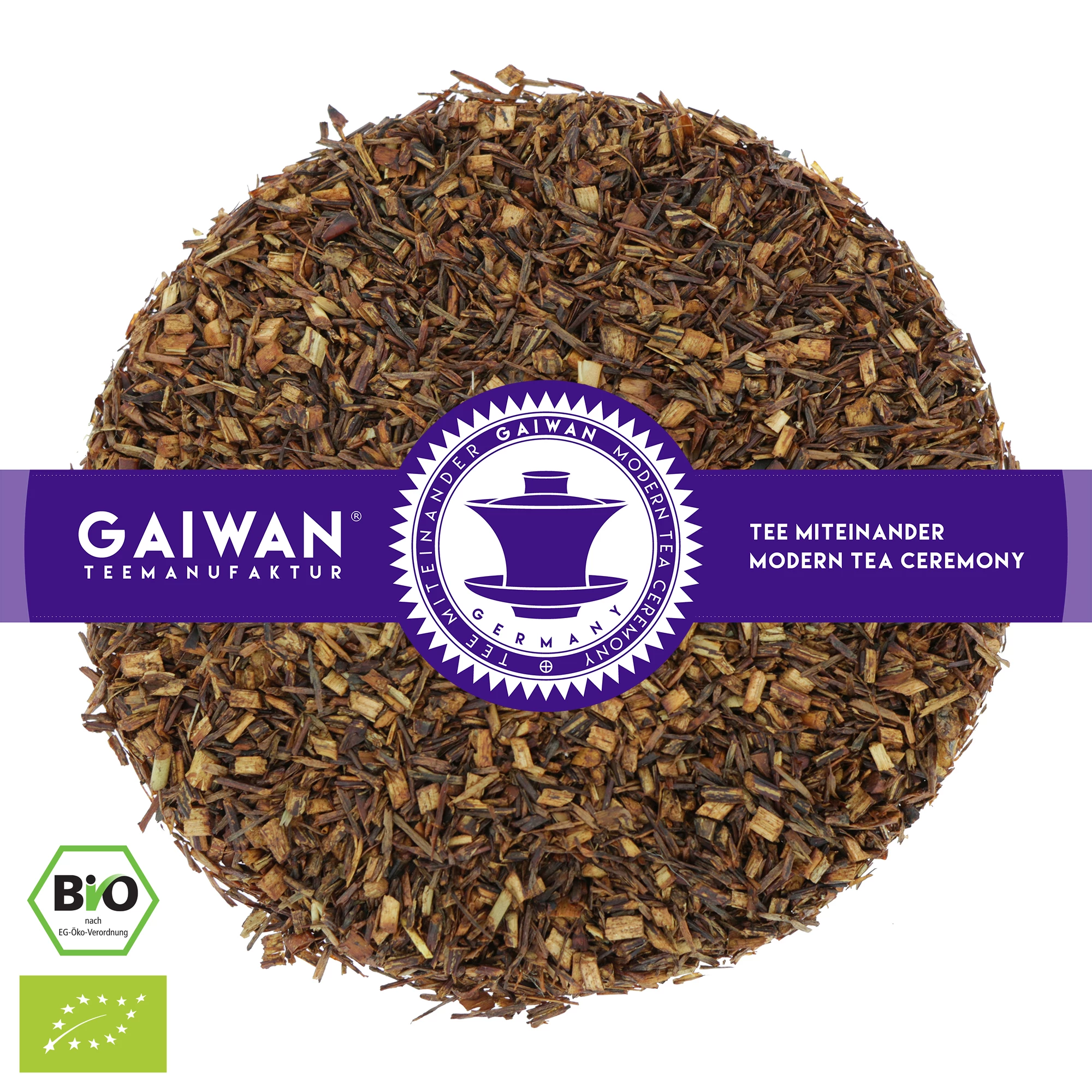 Organic rooibos tea loose leaf "Rooibos Vanilla"  - GAIWAN® Tea No. 1301