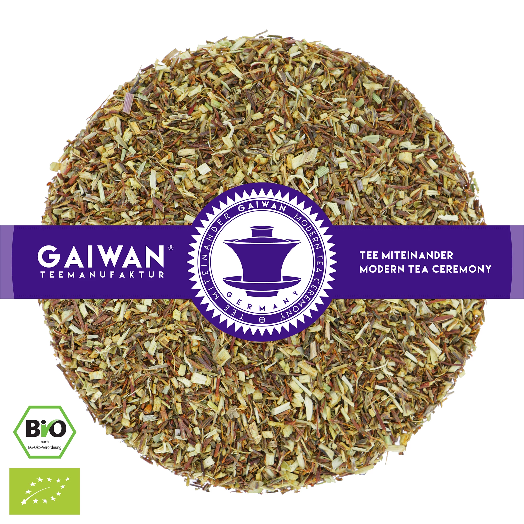 Organic rooibos tea loose leaf "Green Rooibos"  - GAIWAN® Tea No. 1313