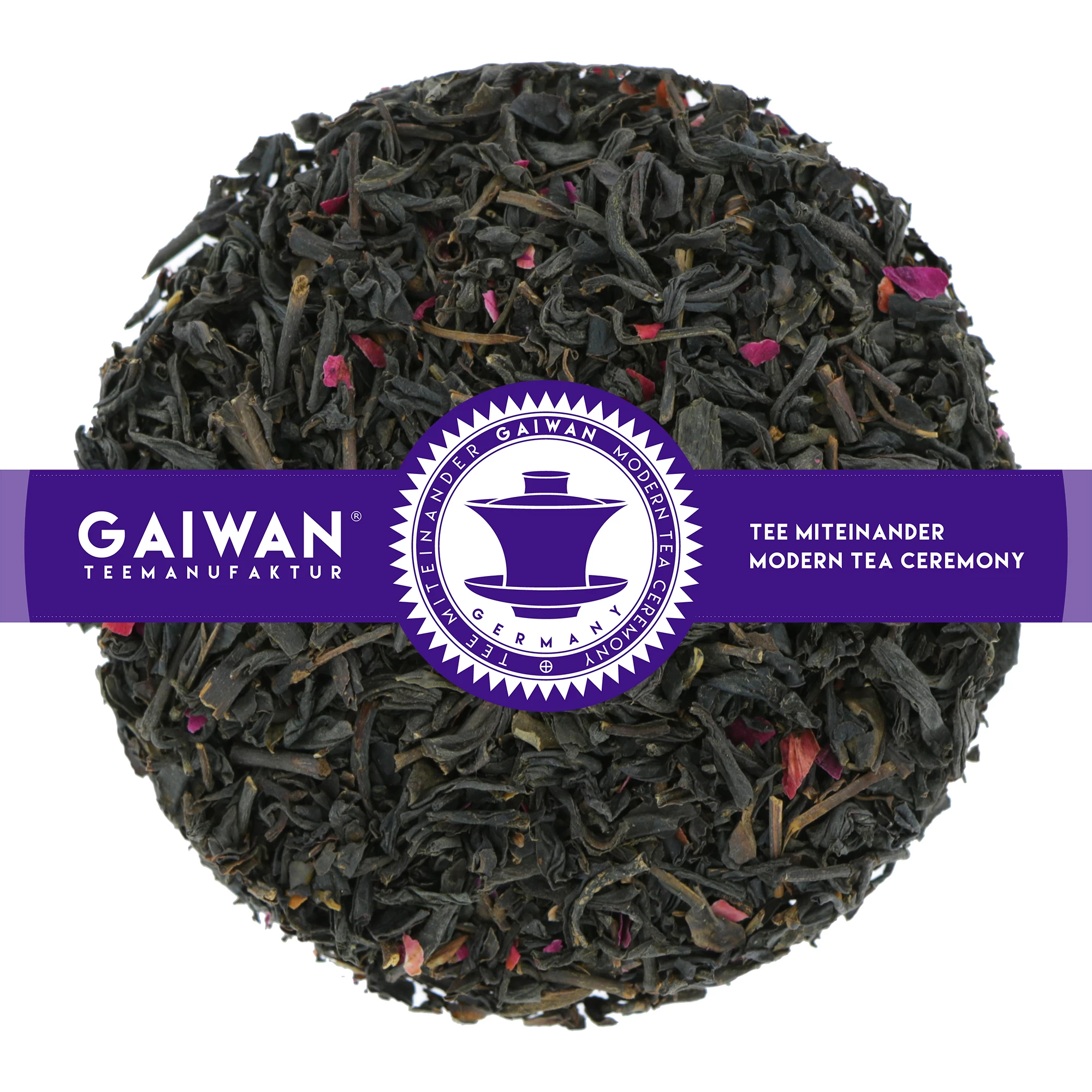 Loose leaf black tea "China Rose"  - GAIWAN® Tea No. 1388