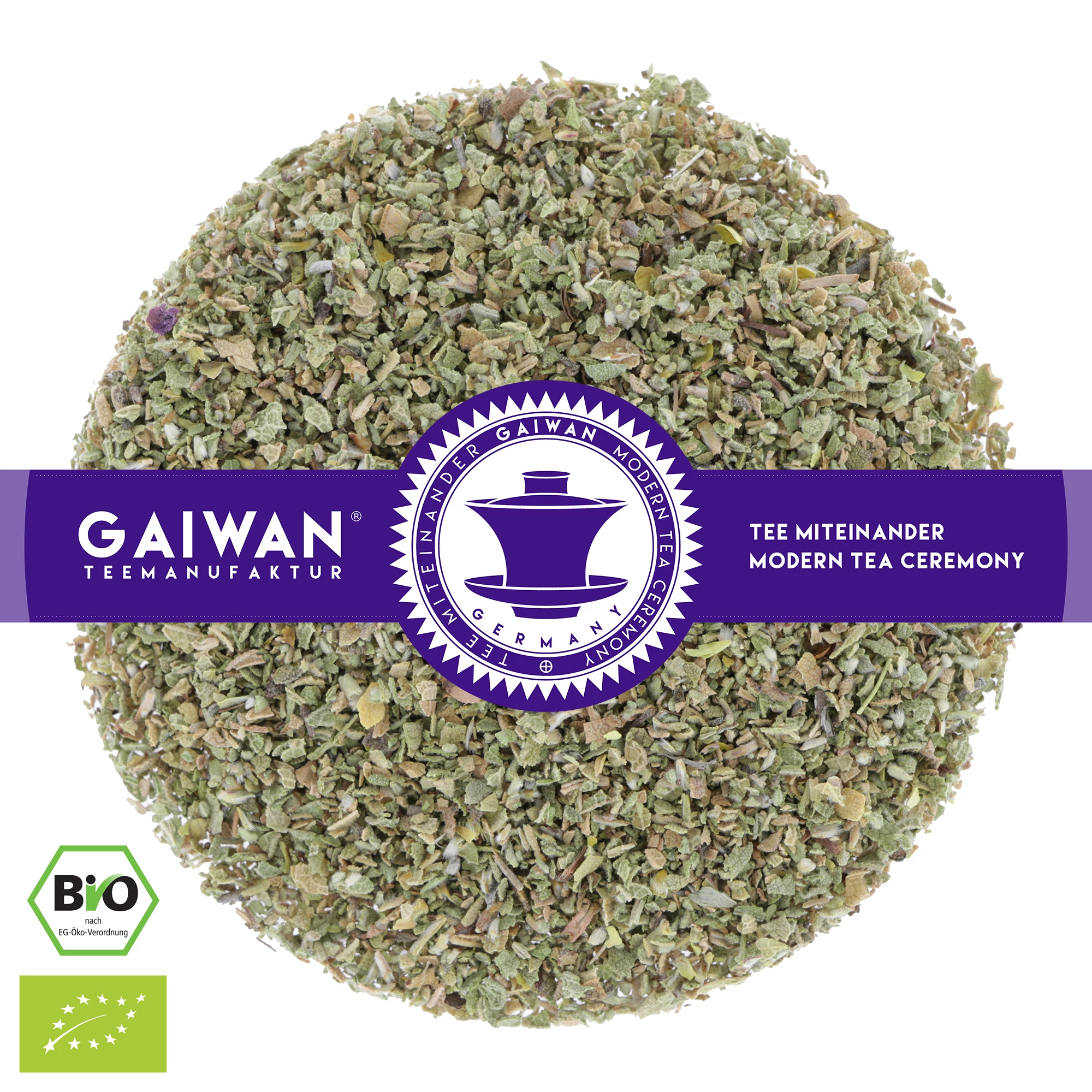 Organic herbal tea loose leaf "Cistus"  - GAIWAN® Tea No. 1407