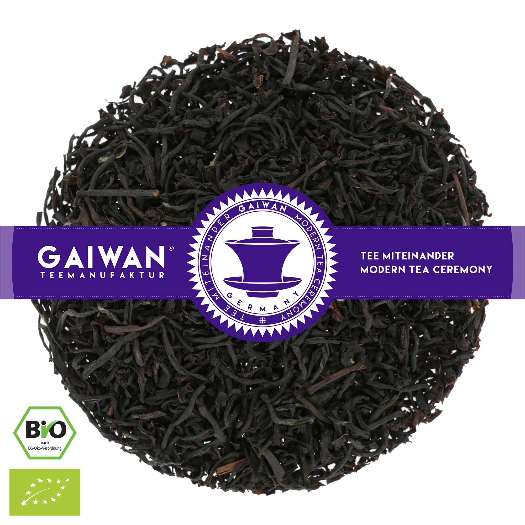 Organic loose leaf black tea "Frisian Sunday Tea"  - GAIWAN® Tea No. 1413