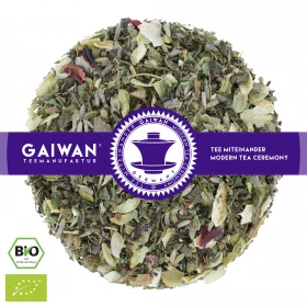 Organic herbal tea loose leaf "Wellness and Relaxation"  - GAIWAN® Tea No. 1118