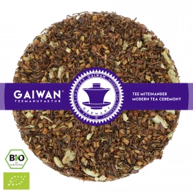 Organic rooibos tea loose leaf "Ginger"  - GAIWAN® Tea No. 1402