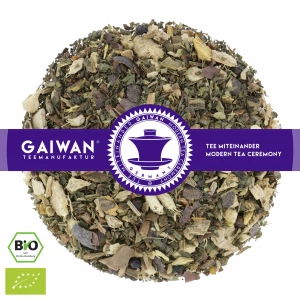 Organic herbal tea loose leaf "Ginger Lemon"  - GAIWAN® Tea No. 1112