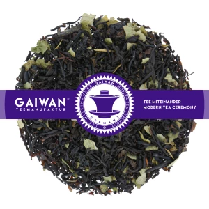 Organic loose leaf black tea "Blackcurrant"  - GAIWAN® Tea No. 1128