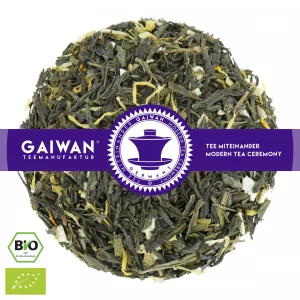 Organic loose leaf green tea "Sencha Orange"  - GAIWAN® Tea No. 1169