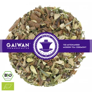 Organic herbal chai tea loose leaf "Hemp Chai"  - GAIWAN® Tea No. 1188