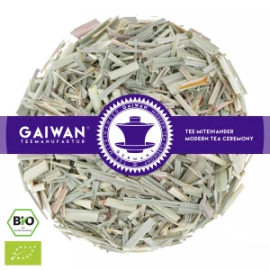 Organic herbal tea loose leaf "Lemongrass Natural"  - GAIWAN® Tea No. 1238