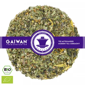 Organic herbal mate tea loose leaf "Mate Energy"  - GAIWAN® Tea No. 1327