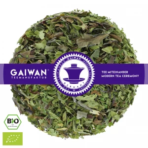 Herbal hemp tea loose leaf "White Hemp"  - GAIWAN® Tea No. 1366